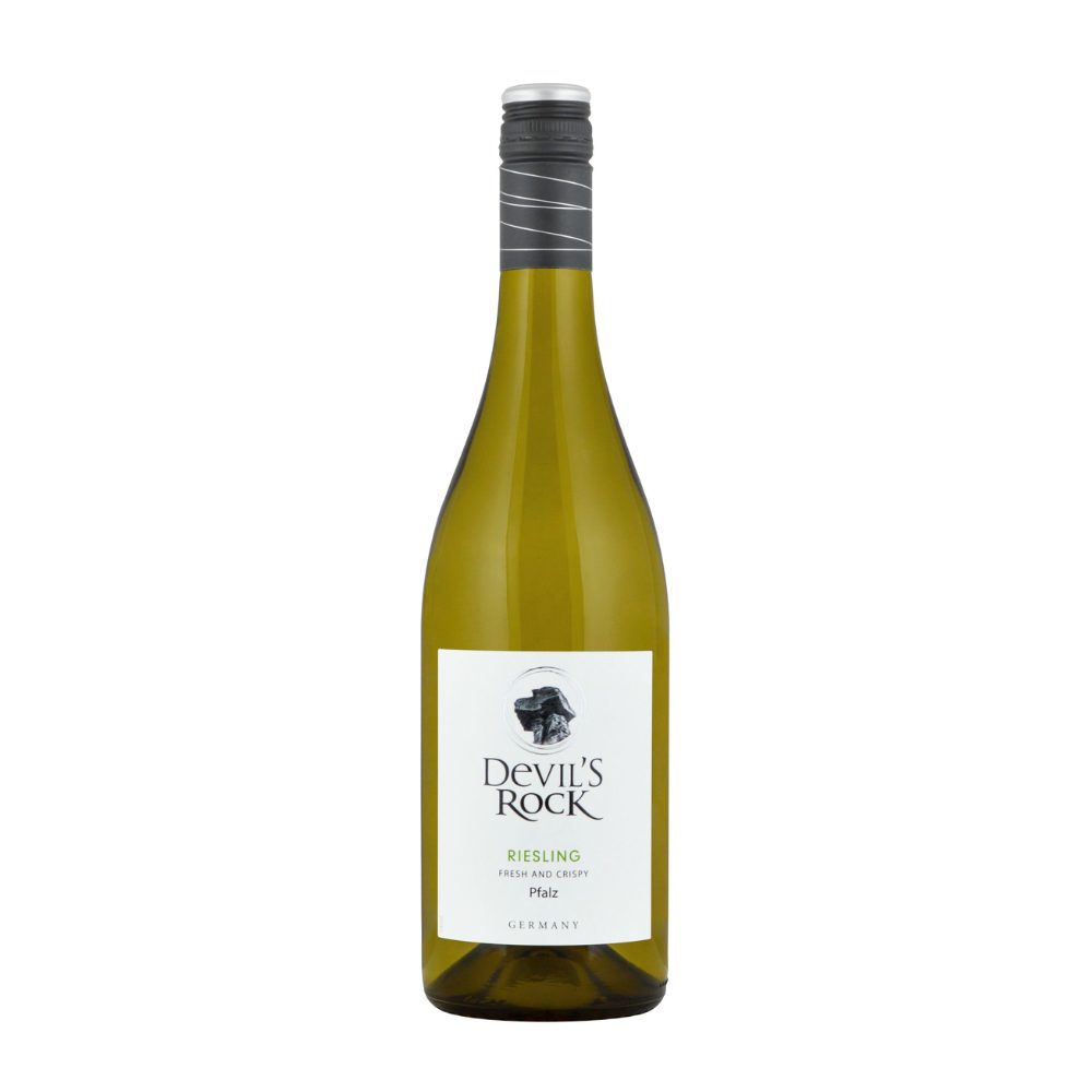 Wino Devil's Rock Riesling Pfalz Qualitatswein 12% białe półwytrawne 750 ml