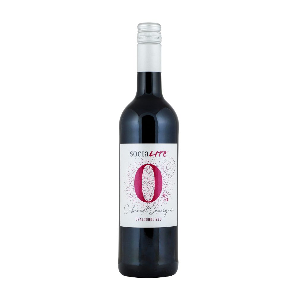 Wino Socialite Cabernet Sauvignon 0% czerwone wytrawne 750 ml