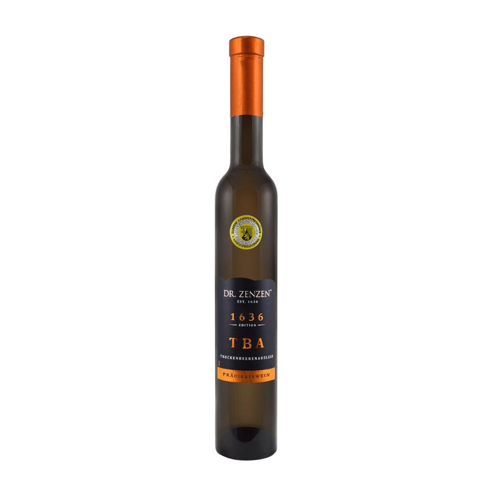 Wino Dr Zenzen Trockenbeerenauslese TBA Edition 1636 Rheinhessen Pradiktswein 10% białe słodkie 375 ml