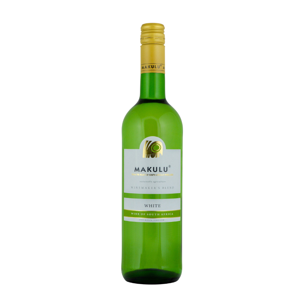 Wino Makulu White 13% białe wytrawne 750 ml
