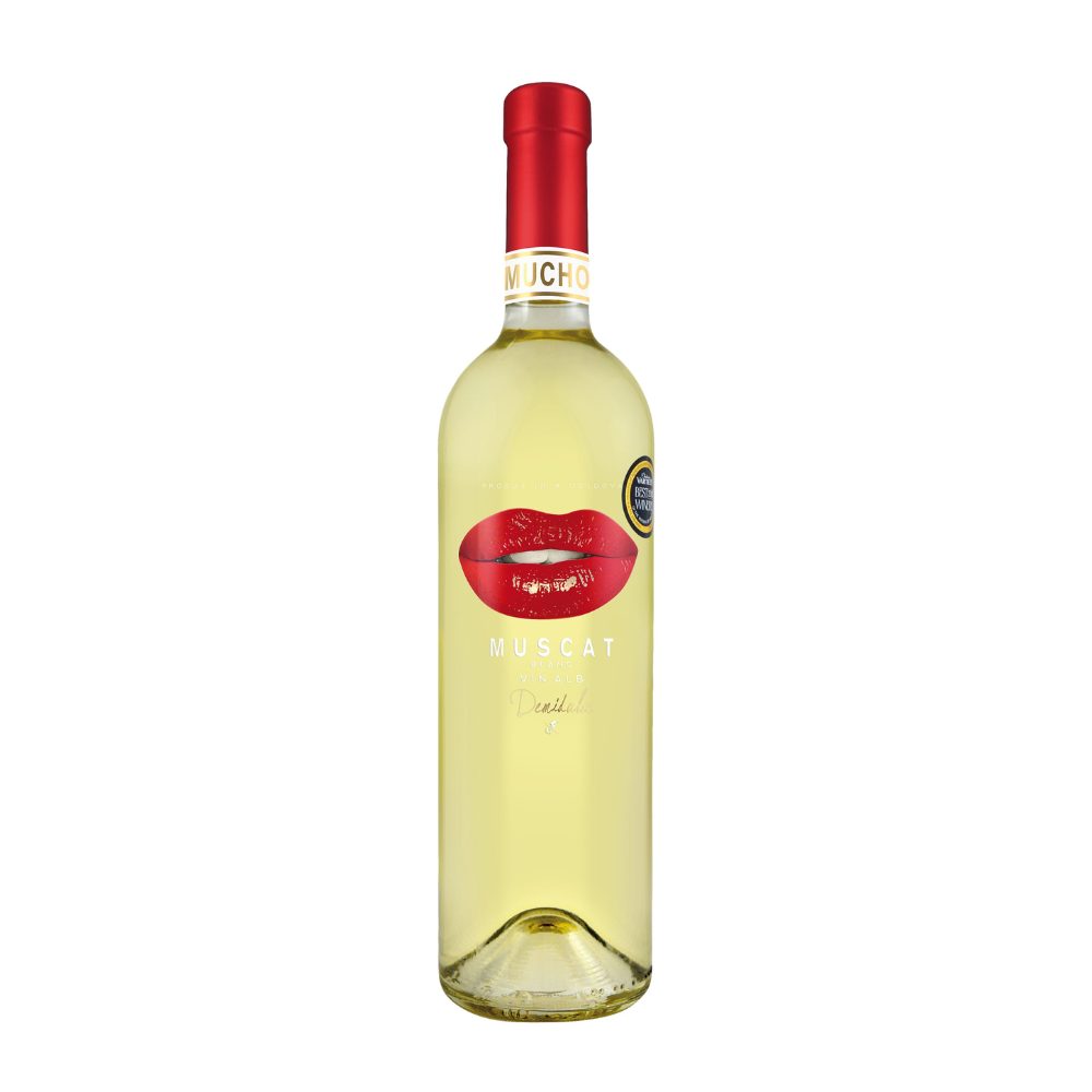 Wino Besame Mucho Muscat Blanc Demidulce 12,5% białe półsłodkie 750 ml