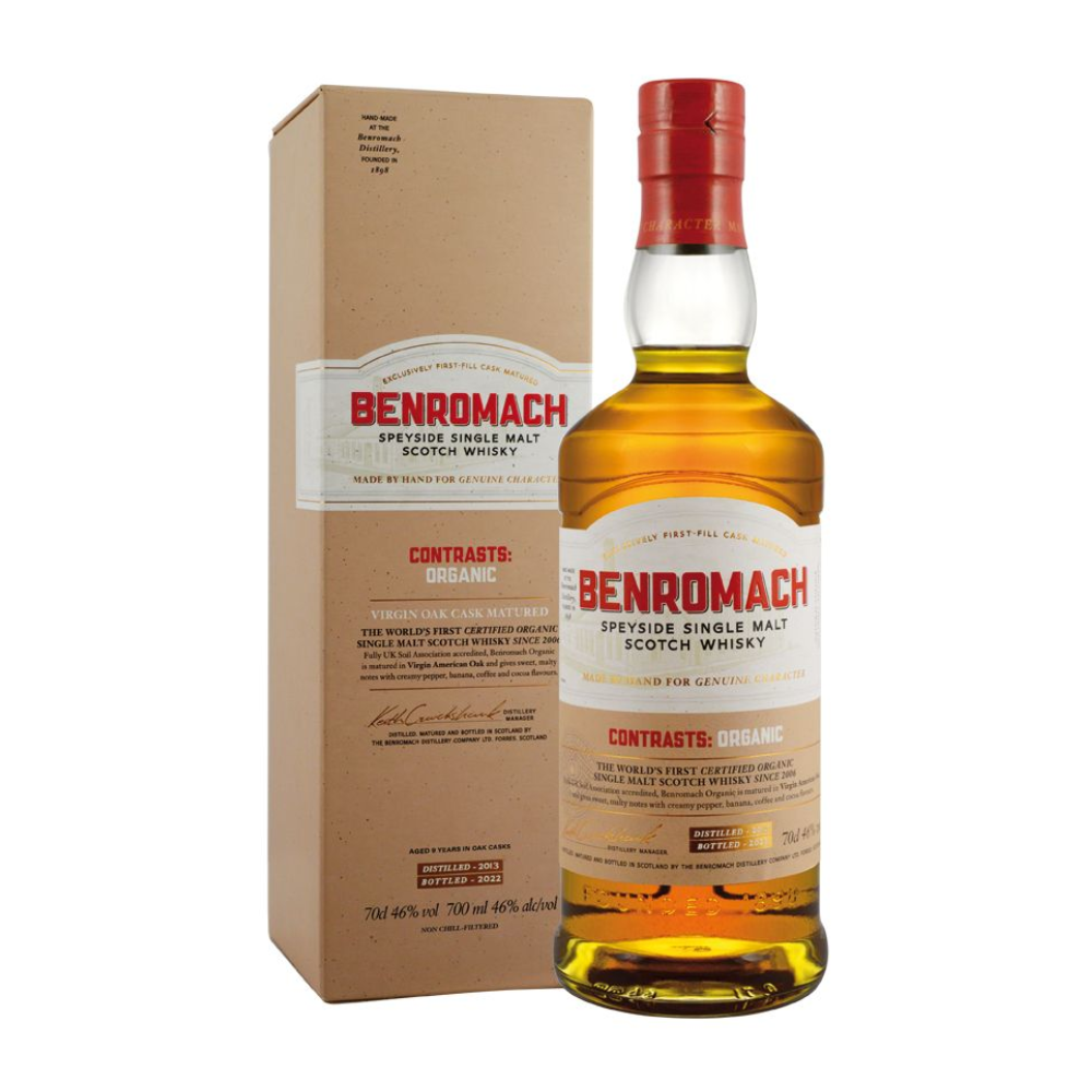 Whisky Benromach Organic 2013 46% 700 ml