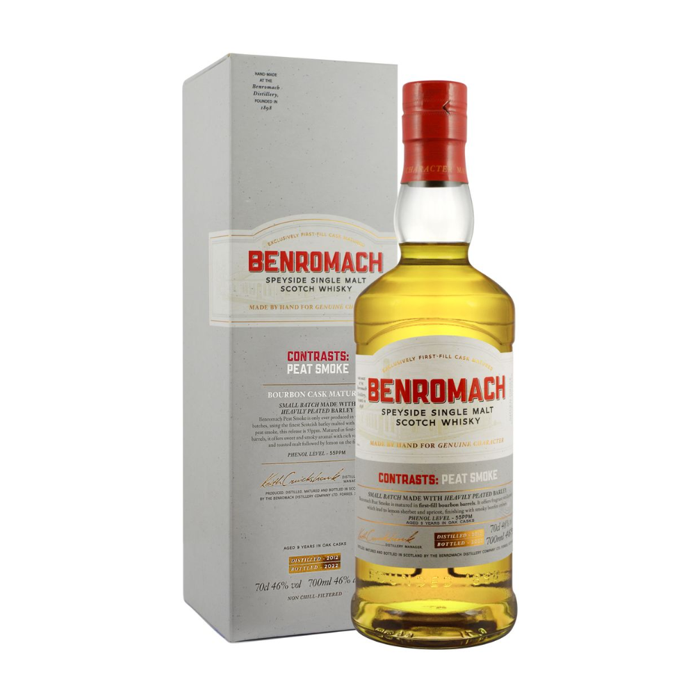 Whisky Benromach Peat Smoke 46% 700 ml