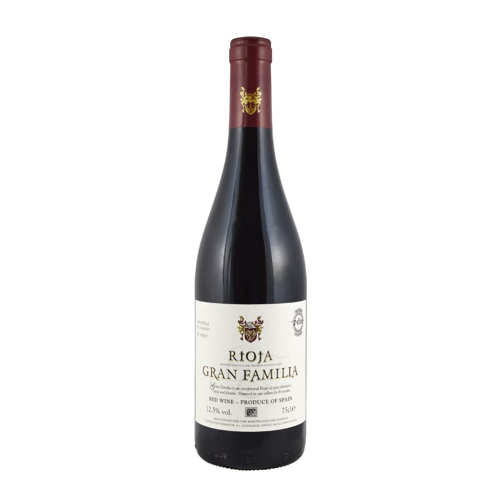 Wino Rioja Gran Familia DOC Rioja 12,5% czerwone wytrawne 750 ml