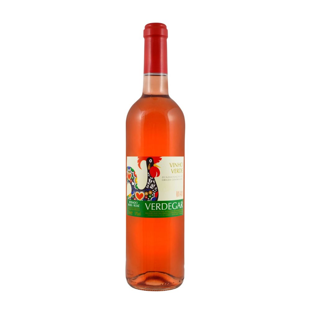 Wino Vinho Verde Verdegar Rose DOC 10% różowe półwytrawne 750 ml
