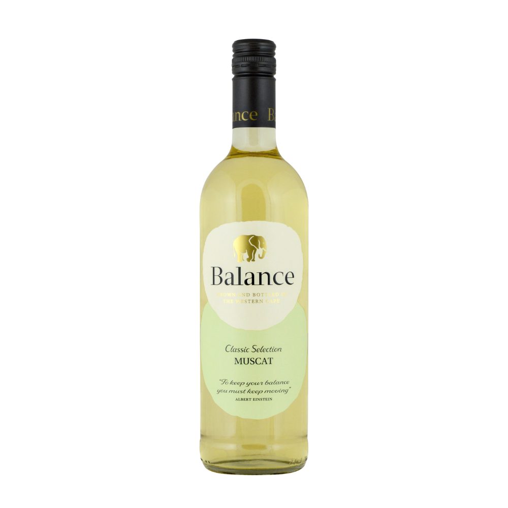 Wino Balance Muscat Semi Sweet 11,5% białe półsłodkie 750 ml