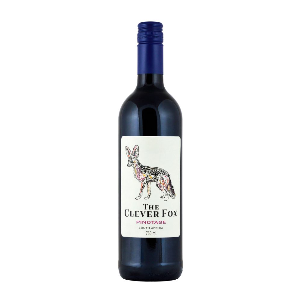 Wino The Clever Fox Pinotage 13% czerwone wytrawne 750 ml