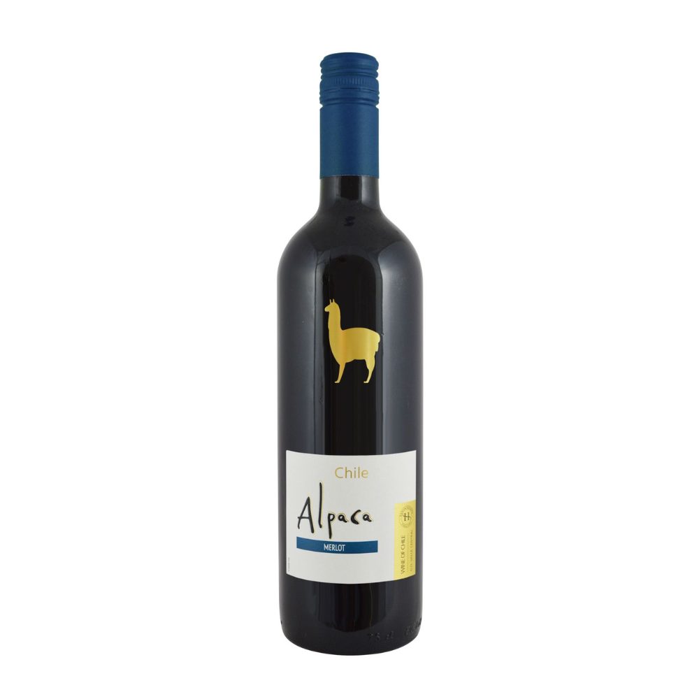 Wino Alpaca Merlot 13% czerwone wytrawne 750 ml