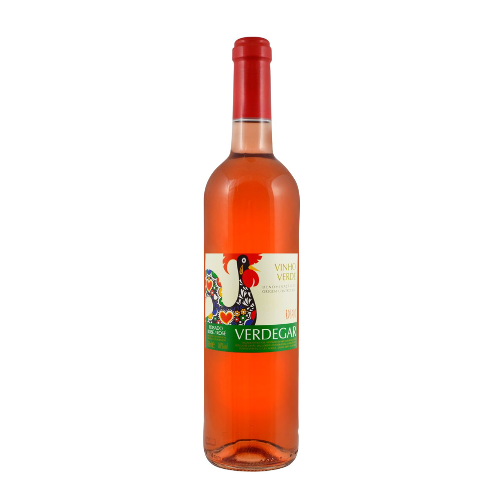 Wino Vinho Verde Verdegar Rose DOC 10% różowe półwytrawne 750 ml