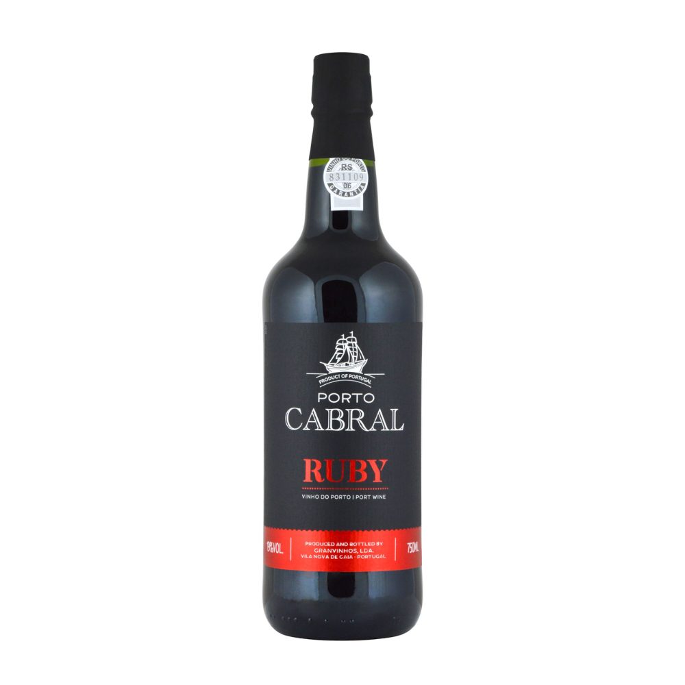 Wino wzmacniane Cabral Ruby Porto 19% czerwone słodkie 750 ml