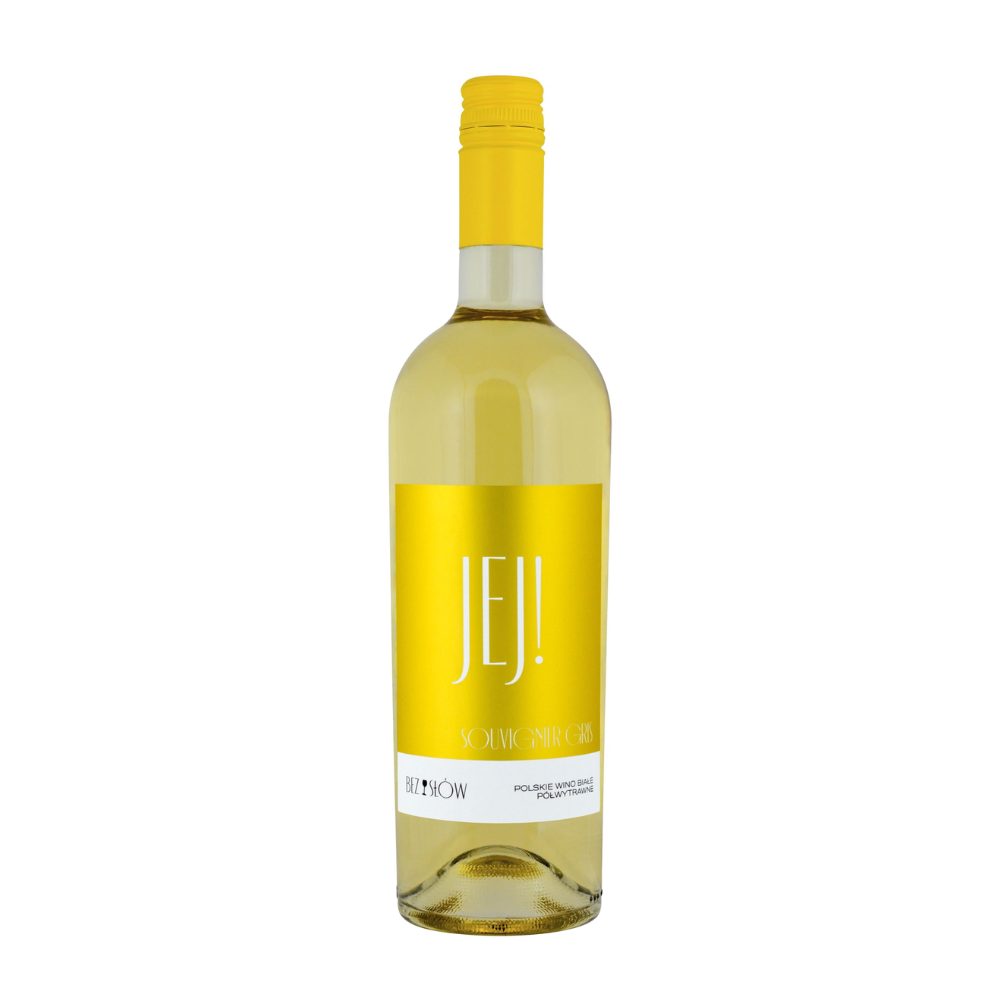 Wino Bez Słów Jej! 12% białe półwytrawne 750 ml