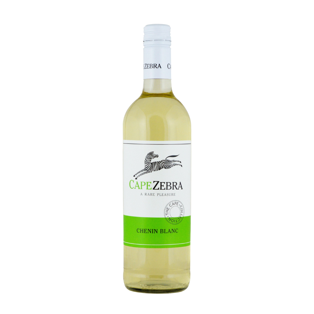 Wino Cape Zebra Chenin Blanc 12% białe półwytrawne 750 ml