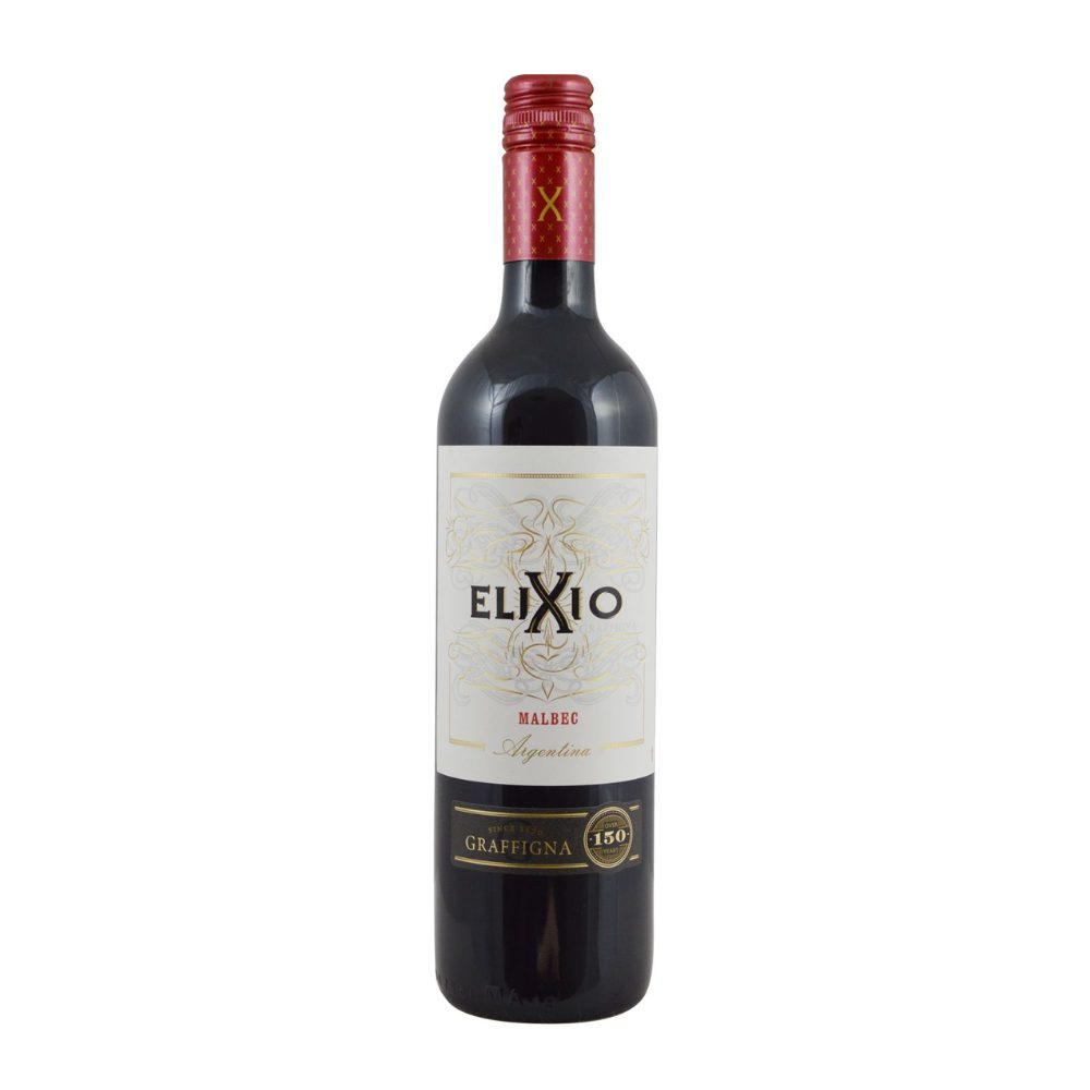 Wino Elixio Malbec 13% czerwone wytrawne 750 ml