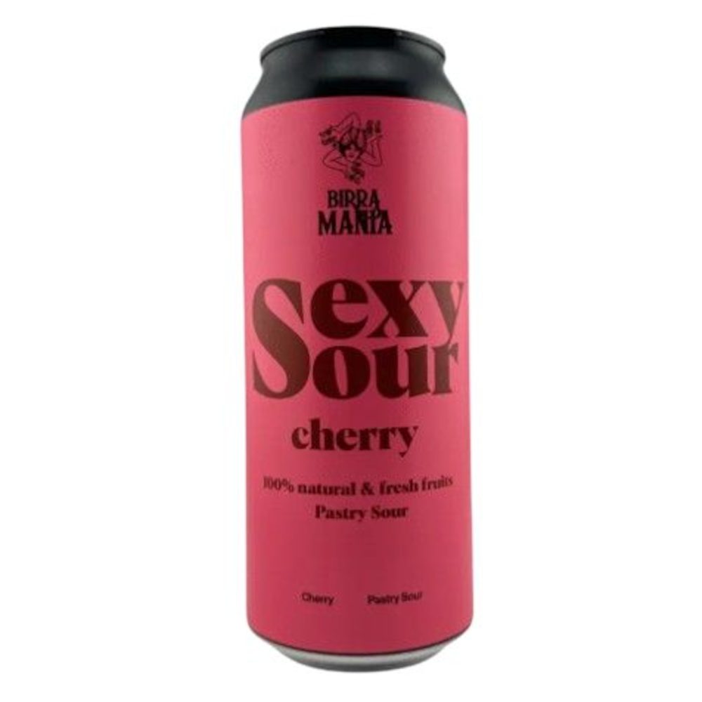 Piwo Birra Mania Sexy Sour Cherry Pastry Sour 4,7% 500 ml puszka