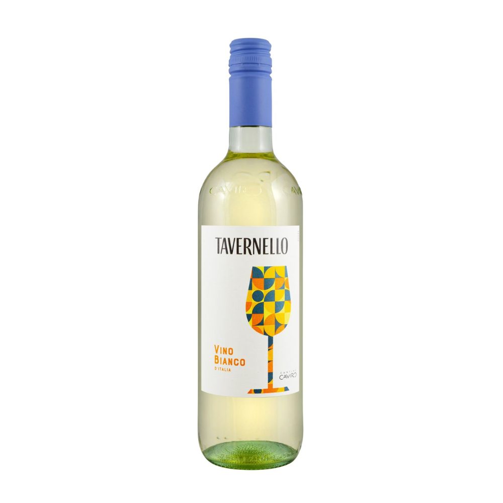 Wino Tavernello Bianco 11,5% białe półwytrawne 750 ml