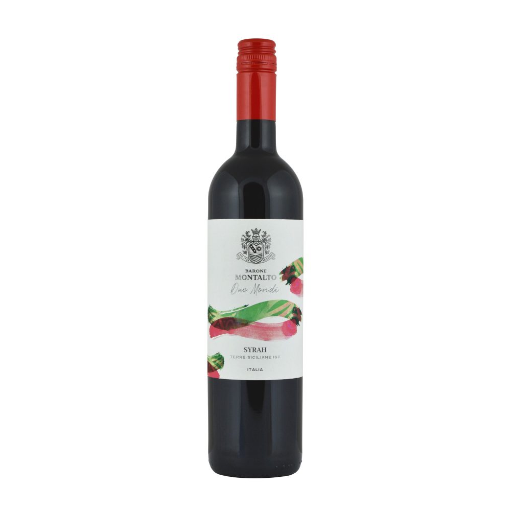 Wino Barone Montalto Syrah Terre Siciliane IGT 14% czerwone wytrawne 750 ml