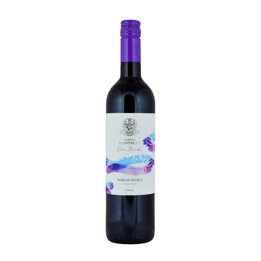 Wino Barone Montalto Nero d'Avola Sicilia DOC 14% czerwone wytrawne 750 ml