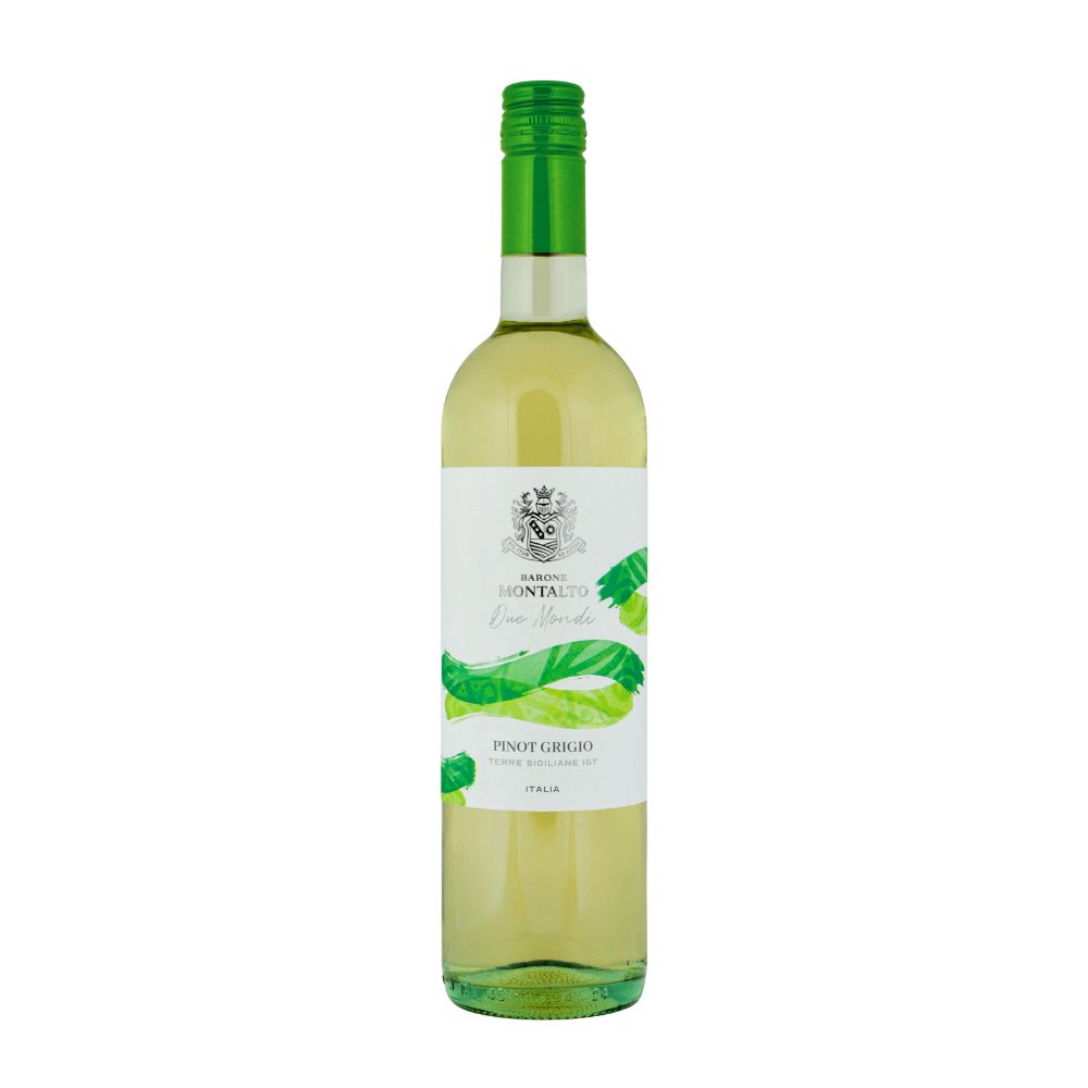 Wino Barone Montalto Pinot Grigio Terre Siciliane IGT 12% białe wytrawne 750 ml