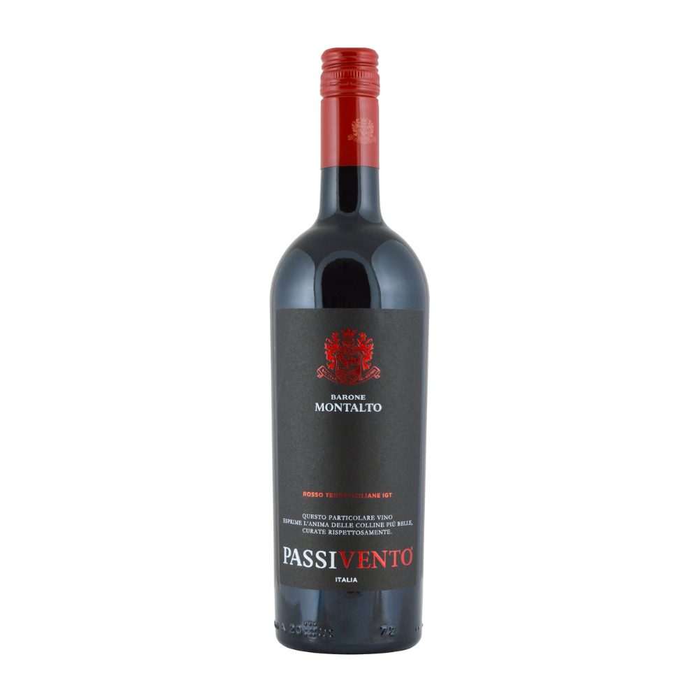 Wino Barone Montalto Passivento Rosso Terre Siciliane IGT 14% czerwone wytrawne 750 ml
