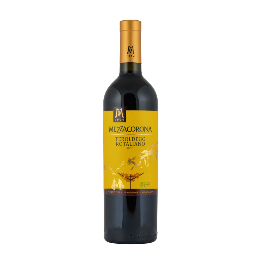 Wino Mezzacorona Clasici Teroldego Rotaliano DOC 12,5% czerwone wytrawne 750 ml