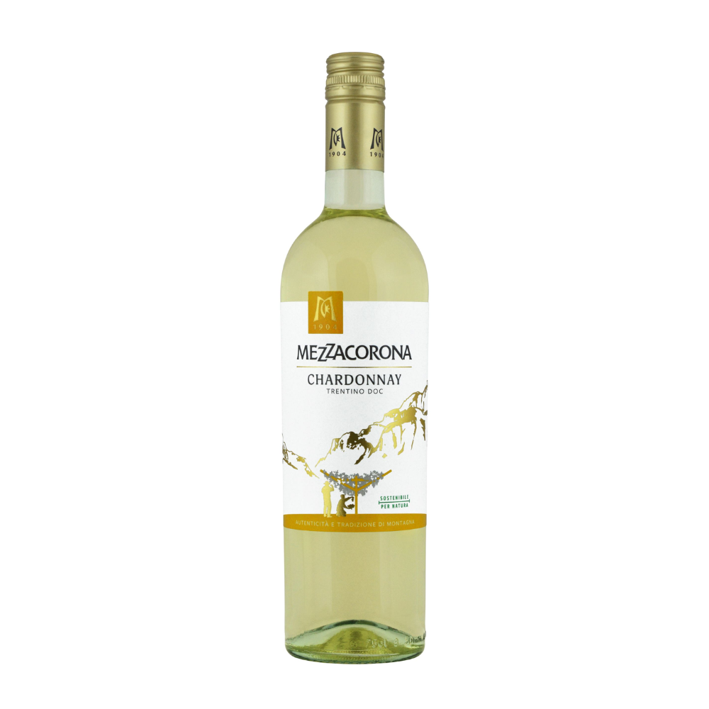 Wino Mezzacorona Clasici Chardonnay Trentino DOC 12% białe wytrawne 750 ml