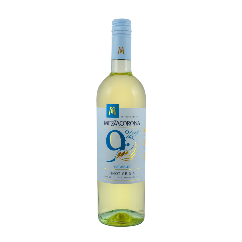 Wino Mezzacorona 9 Pinot Grigio Vigneti delle Dolomiti IGT 9% białe wytrawne 750 ml