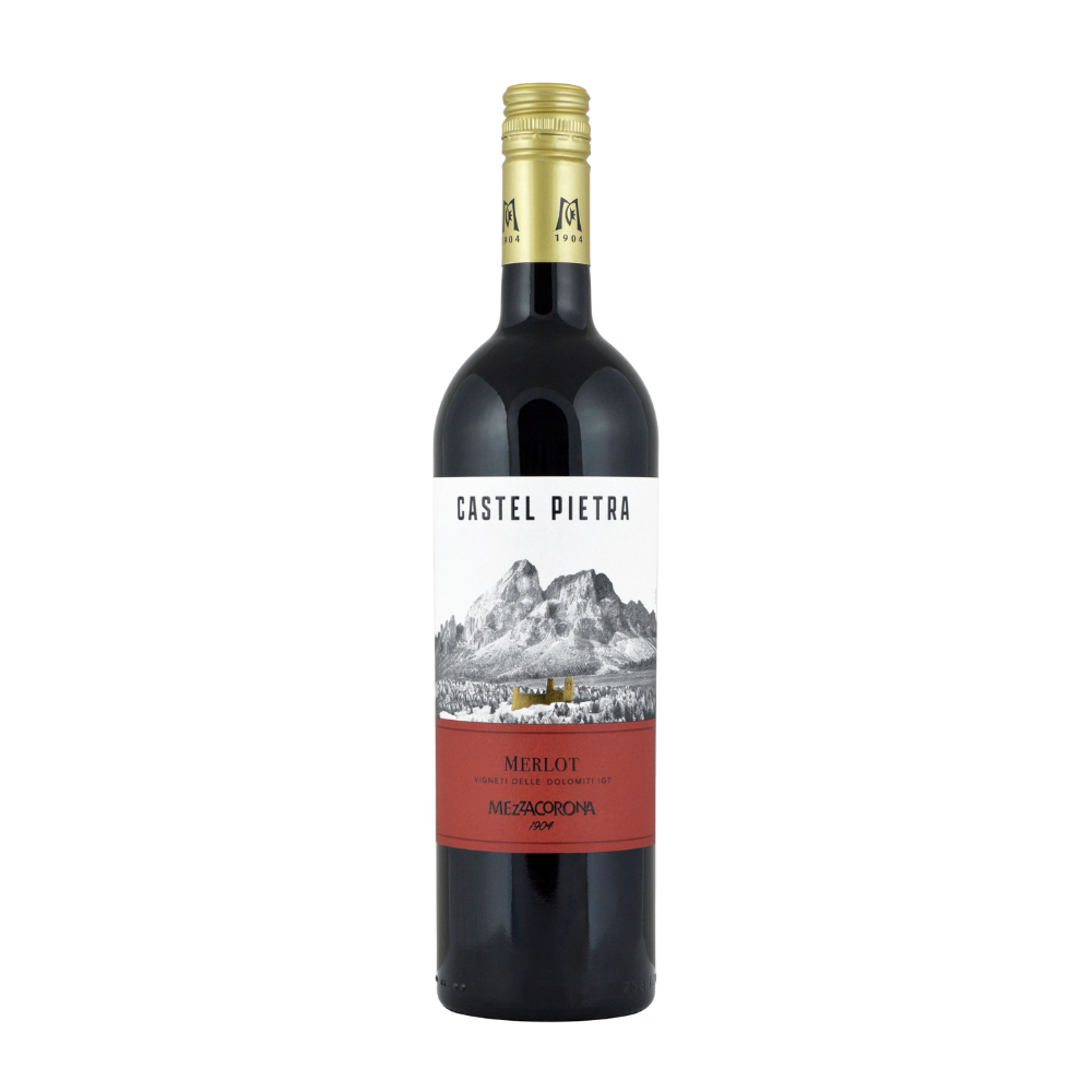 Wino Castel Pietra Merlot Vigneti delle Dolomiti IGT 12,5% czerwone wytrawne 750 ml