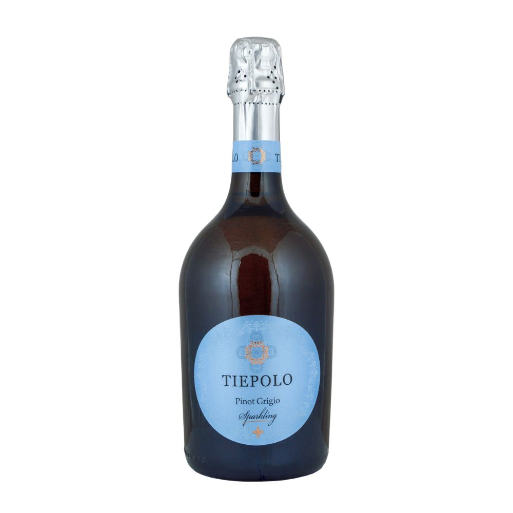 Wino musujące Tiepolo Sparkling Pinot Grigio Extra Dry DOC 11,5% białe półwytrawne 750 ml