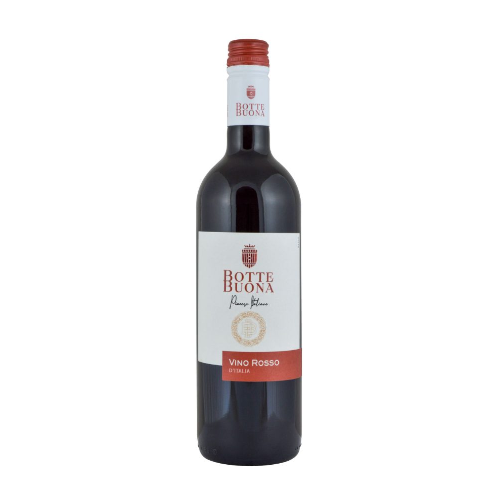 Wino Botte Buona Vino Rosso D'Italia 11,5% czerwone półwytrawne 750 ml
