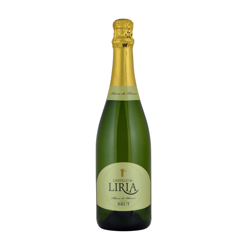 Wino musujące Castillo de Liria Espumoso Blanc de Blancs Brut 11,5% białe wytrawne 750 ml