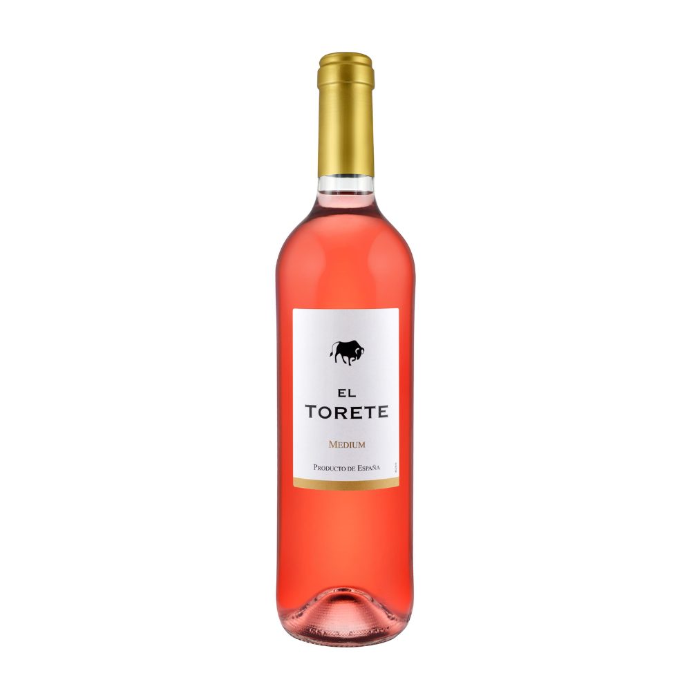 Wino El Torete Rosado Medium 11% różowe półsłodkie 750 ml