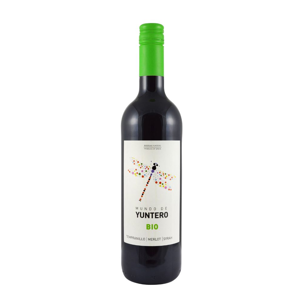 Wino Mundo de Yuntero Bio Tempranillo-Merlot-Syrah DO La Mancha 13% czerwone wytrawne 750 ml