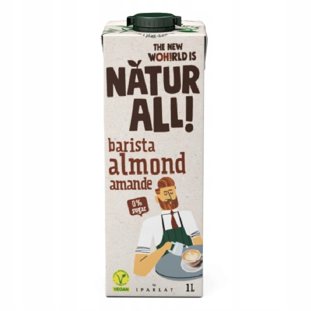 Napój Owsiany Roślinny Barista Natur All Migdałowe 1000 ml