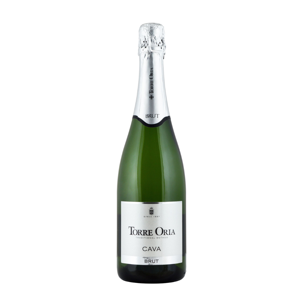 Wino musujące Cava Torre Oria Brut 11,5% białe wytrawne 750 ml