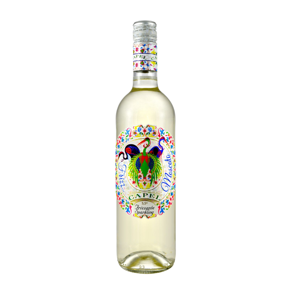 Wino musujące Capel Moscato Blanco  5,5% białe słodkie 750 ml
