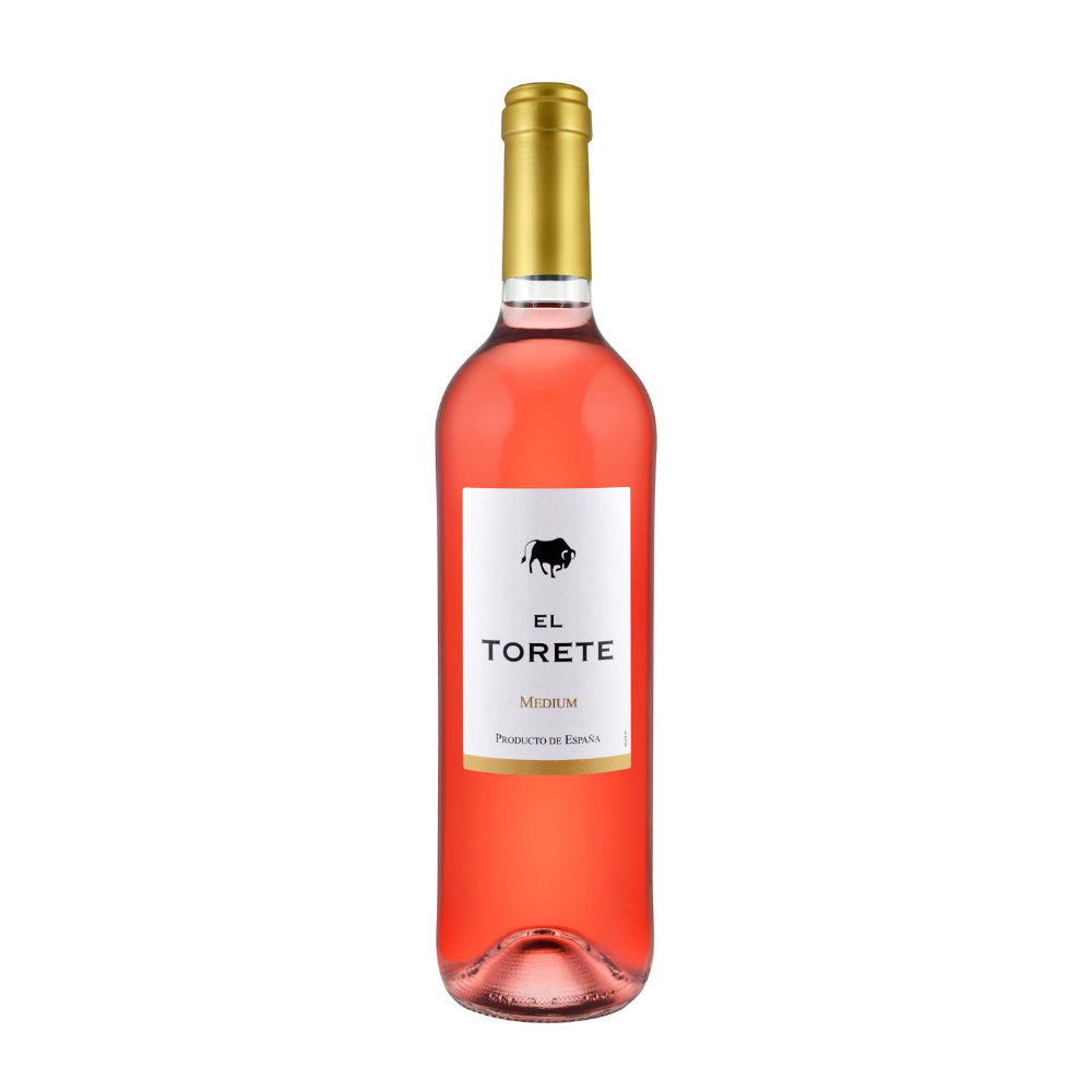 Wino El Torete Rosado Medium 11% różowe półsłodkie 750 ml