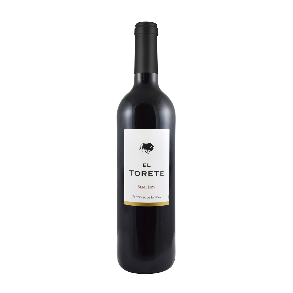 Wino El Torete Tinto Semi Dry 12,5% czerwone półwytrawne 750 ml