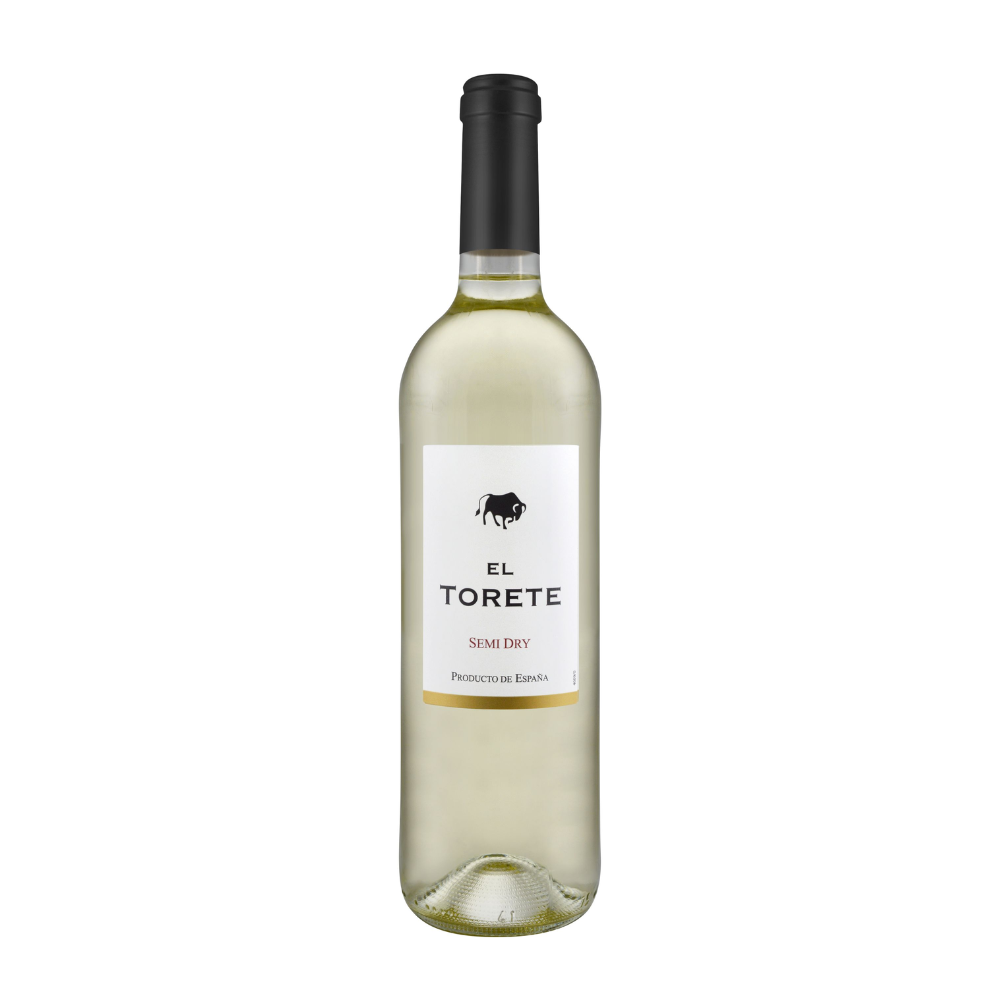 Wino El Torete Blanco Semi Dry 11% białe półwytrawne 750 ml