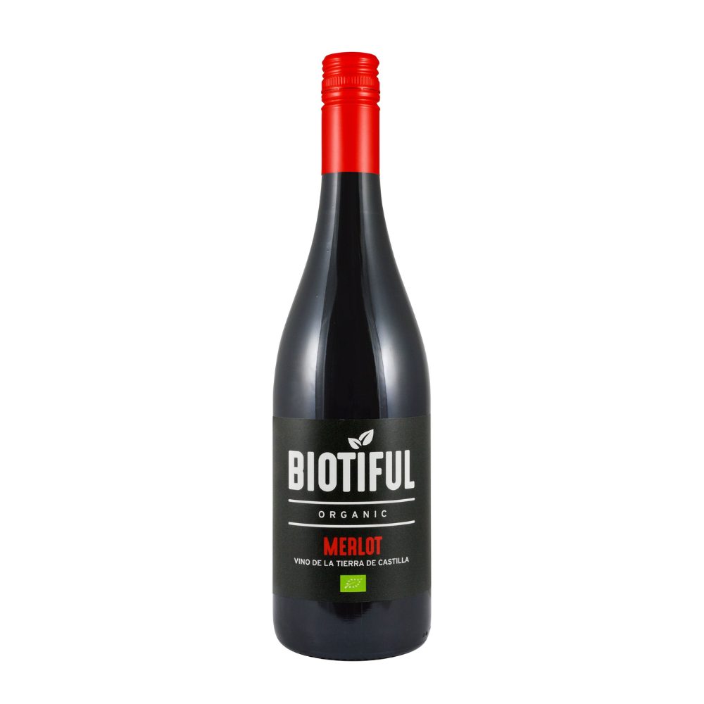 Wino Biotiful Organic Merlot VdlT de Castilla czerwone wytrawne 750 ml