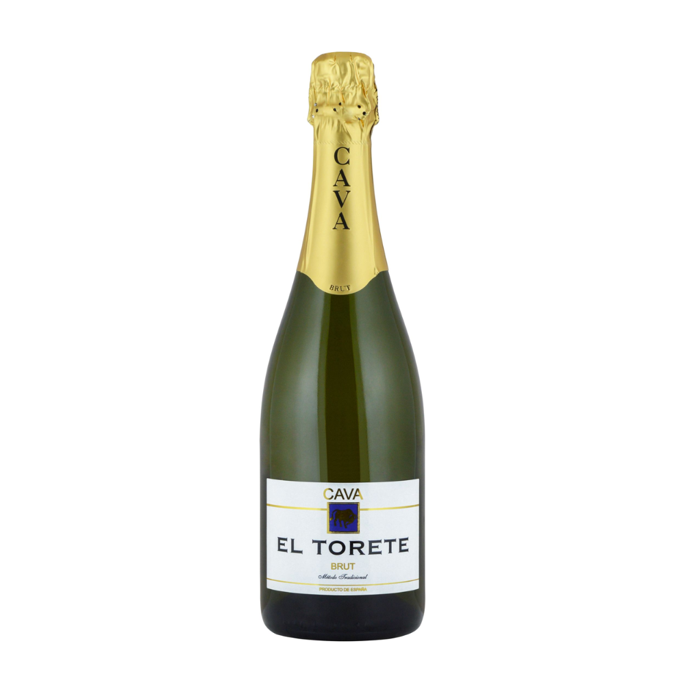 Wino musujące El Torete Brut Cava 11,5% białe wytrawne 750 ml