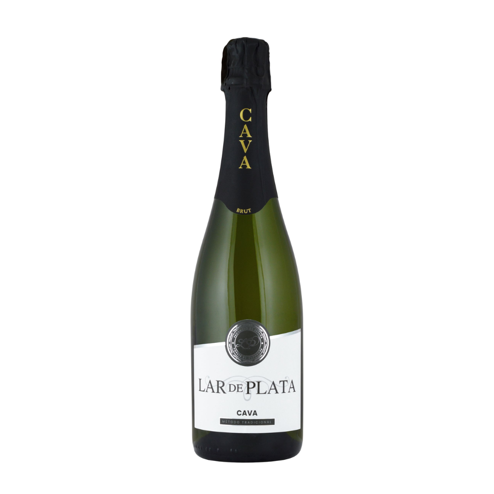 Wino musujące Lar de Plata Brut Cava 11,5% białe wytrawne 750 ml