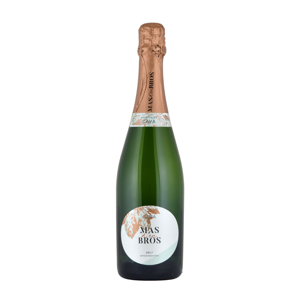 Wino musujące Mas d’en Bros Brut Cava 11,5% białe wytrawne 750 ml