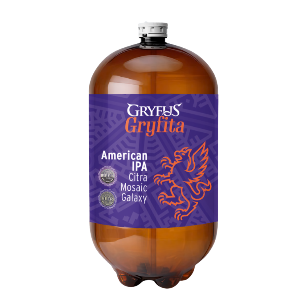 Piwo Browar Gryfus Gryfita American IPA 6,5% 30 L Keg PET