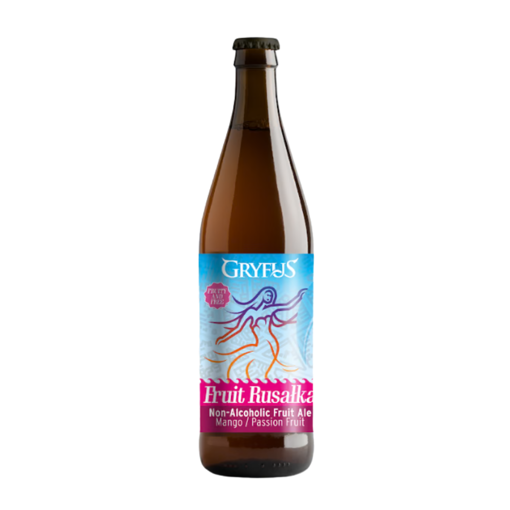 Piwo Browar Gryfus Fruit Rusałka Ale Mango Passion Fruit 0% 500 ml