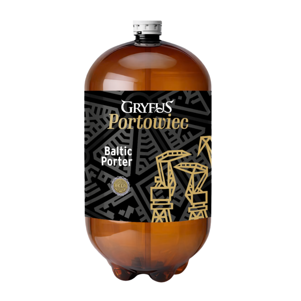 Piwo Browar Gryfus Porter Bałtycki Portowiec 7,7%  30 L Petainer