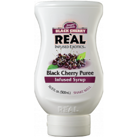 Real Black Cherry Puree Przecier z Czarnej Wiśni 500 ml