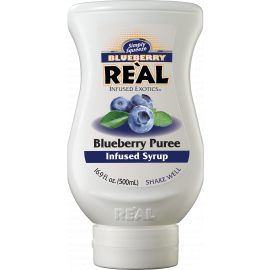 Real Blueberry Puree Przecier z Jagód 500 ml