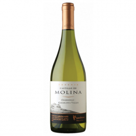 Wino Castillo De Molina Chardonnay 14% białe wytrawne 750 ml