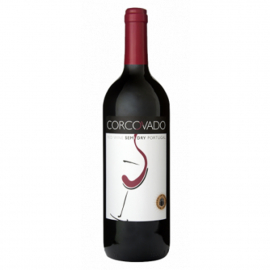 Wino Corcovado 12% czerwone półwytrawne 1000 ml