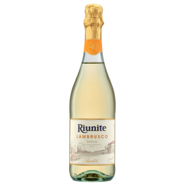 Wino Musujące Dell`Emilia Lambrusco Bianco 8% białe półsłodkie 750 ml